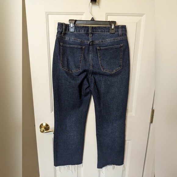 Harper High Rise Distressed Straight Ankle jeans - 29 - Picture 2 of 6